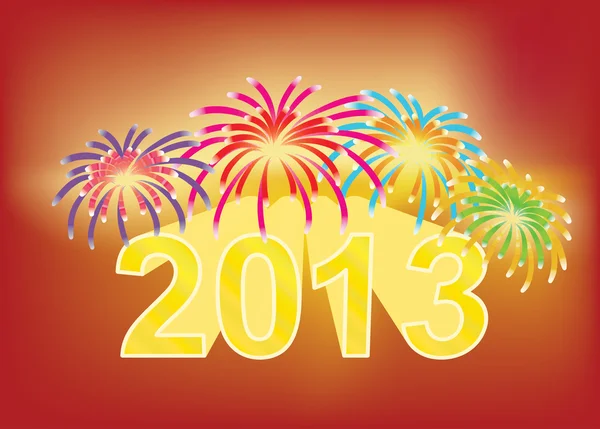 Nový rok 2013 — Stockový vektor