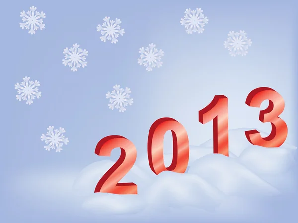 Ano Novo 2013 —  Vetores de Stock