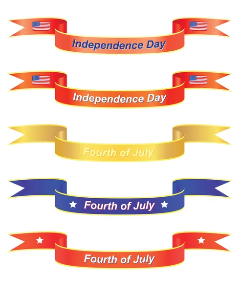День незалежності банери — стоковий вектор