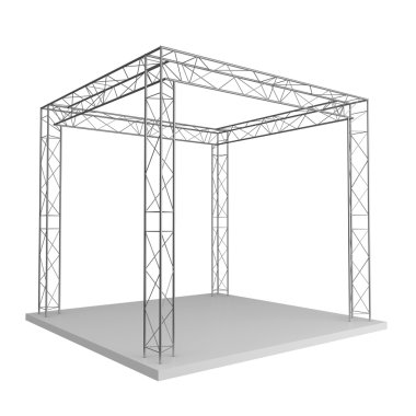 Metal trusses clipart