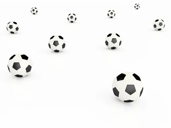 Piłka nożna — Zdjęcie stockowe