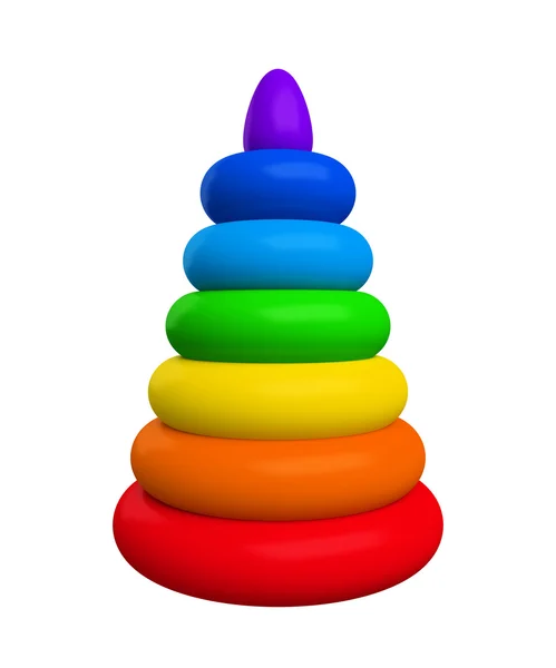 stock image Toy pyramid