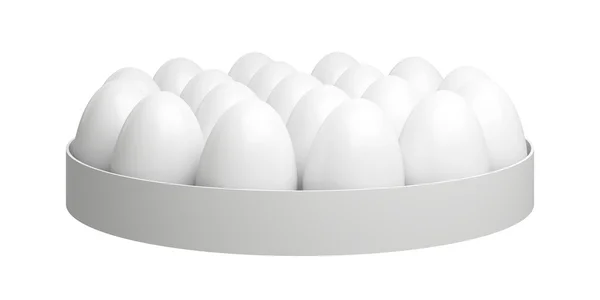 白い卵 — ストック写真
