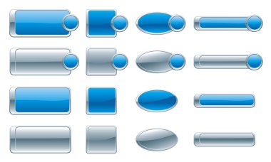 Website buttons clipart