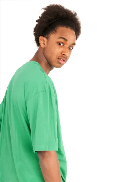 Portrait black boy — Stock Photo, Image