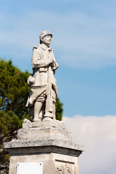 Francouzský válečný památník — Stock fotografie