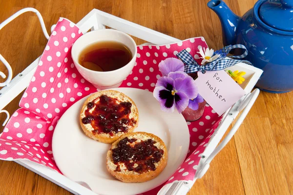 Café da manhã para mãe — Fotografia de Stock