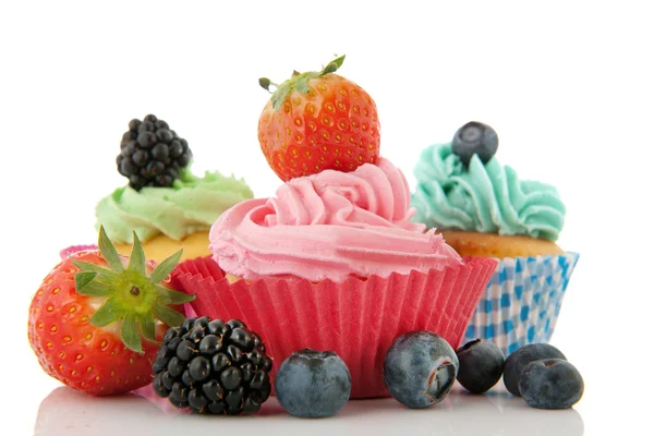 Cupcakes de frutas — Fotografia de Stock
