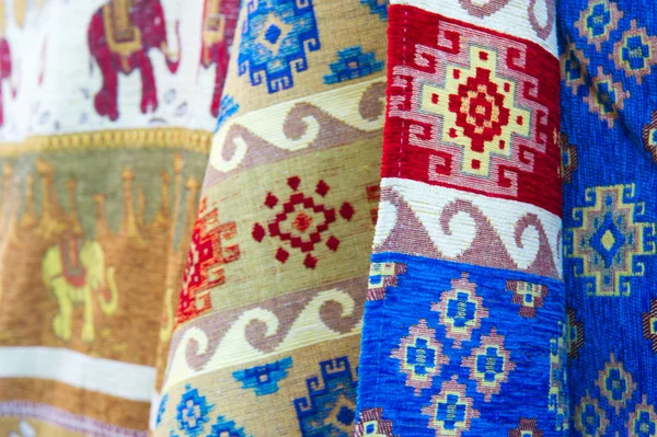 Typical Turkish woven textile — Stock Photo, Image