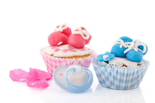 Baby-Cupcakes — Stockfoto