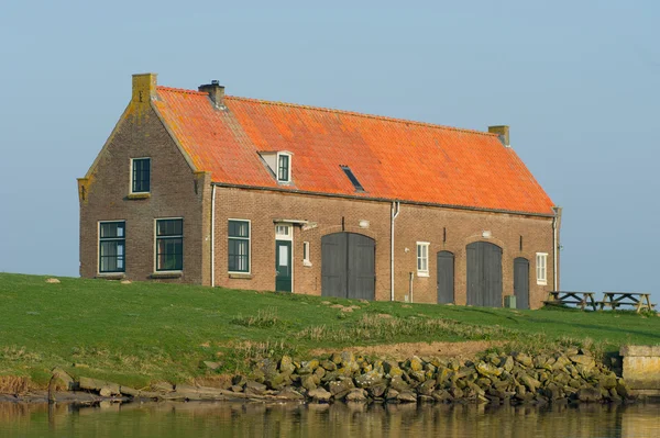 Eski Hollanda çiftlik evi — Stok fotoğraf