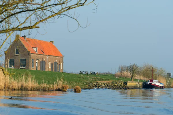 Antiga quinta holandesa — Fotografia de Stock