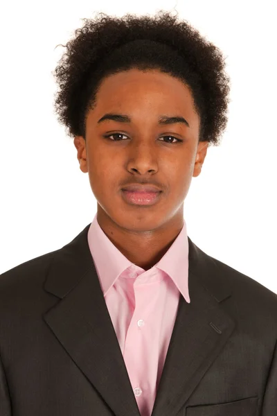 Portret jonge african american man — Stockfoto