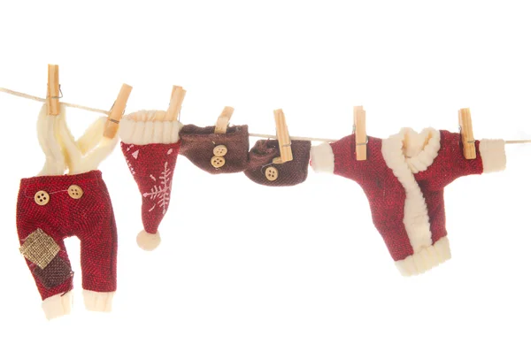 Laundry from Santa Claus — Stock Photo, Image