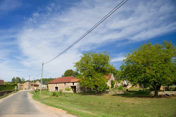 Typical French village — Stock Photo, Image