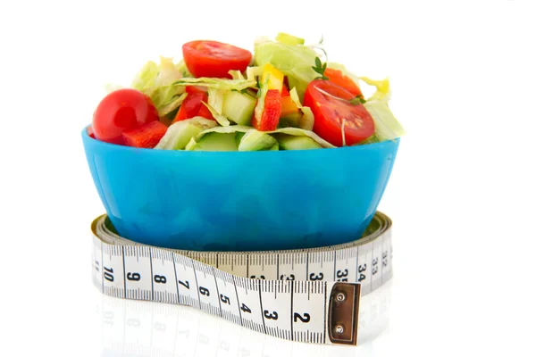Verse gemengde salade voor dieet — Stockfoto