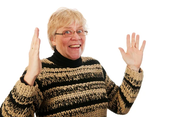 Happy middle aged woman — Stock Photo, Image