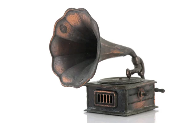 Oude grammofoon — Stockfoto