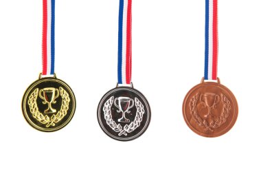 Altın gümüş ve Bronz Madalyalar