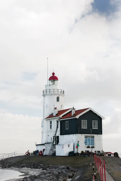 stock image Lighthouse in Dutch Marken