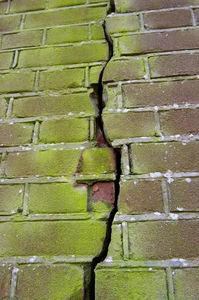 Old broken wall