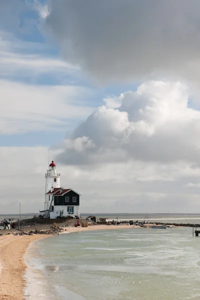 stock image Lighthouse in Dutch Marken