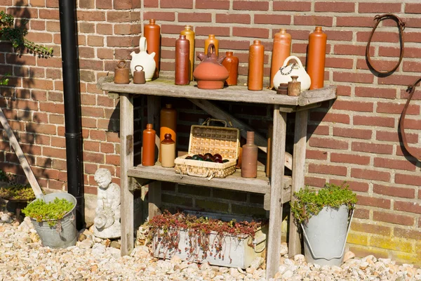 stock image Garden decoration outdoor