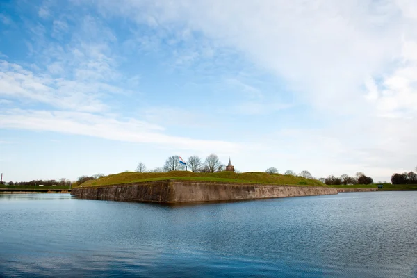 Голландская крепость Наарден — стоковое фото