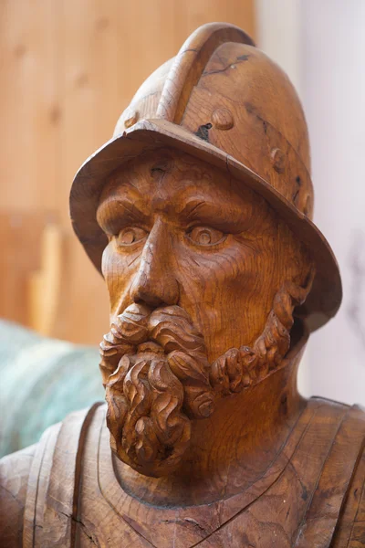 Wooden Dutch soldier — Stock Photo, Image