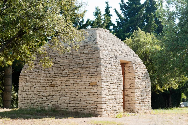 Oude bories hut in Franse provence — Stockfoto