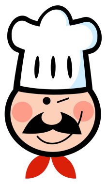 Winking Chef Face