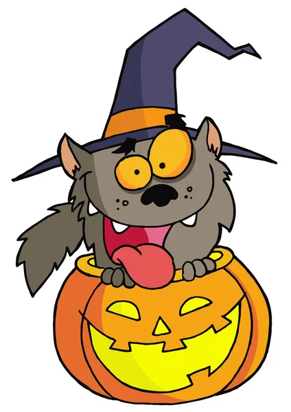 Halloween werewolf — Stock Photo, Image