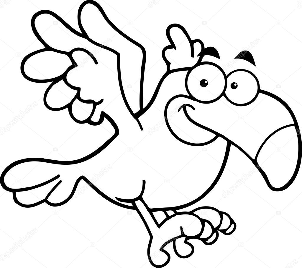 Fliegender Papagei Stockfotografie lizenzfreie Fotos