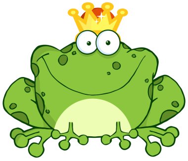 Kurbağa Prens Çizgi Film Karakteri
