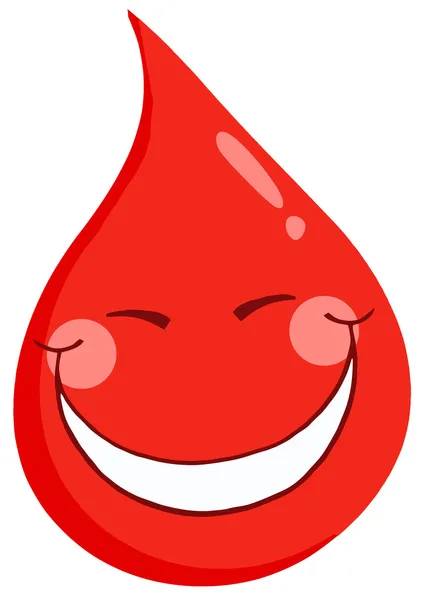 Krev chlap usmívá — Stock fotografie
