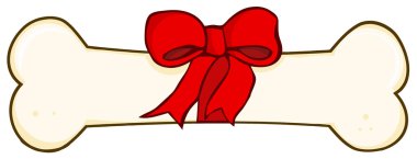 Dog Bone Gift clipart