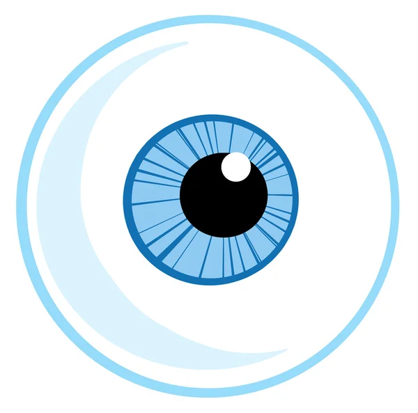En blue eye ball — Stockfoto