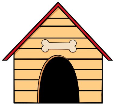 Dog House clipart