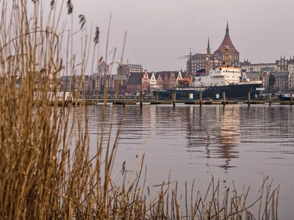 Vista a Rostock — Foto de Stock