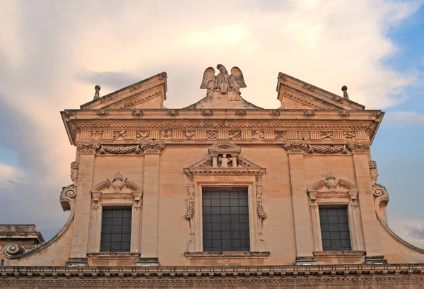 Barokní stavba v lecce, Itálie — Stock fotografie