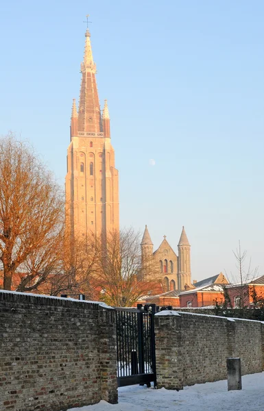 Bruges no inverno — Fotografia de Stock