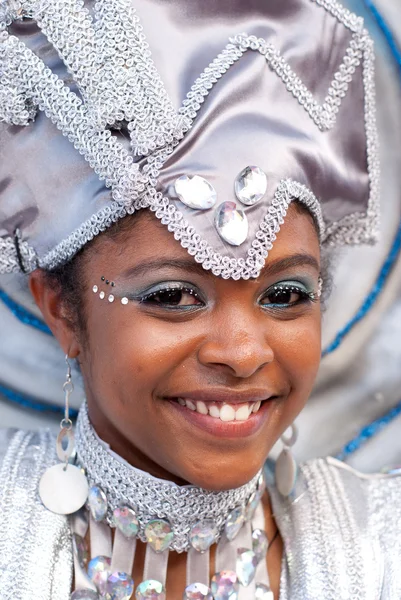 Revelador do Carnaval Jovem — Fotografia de Stock