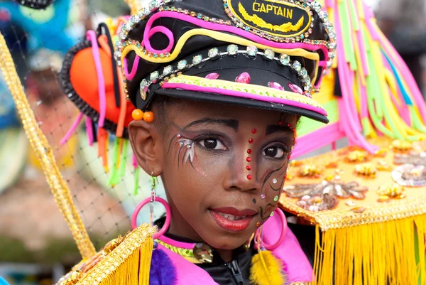 Young Carnival Reveler Stock Image
