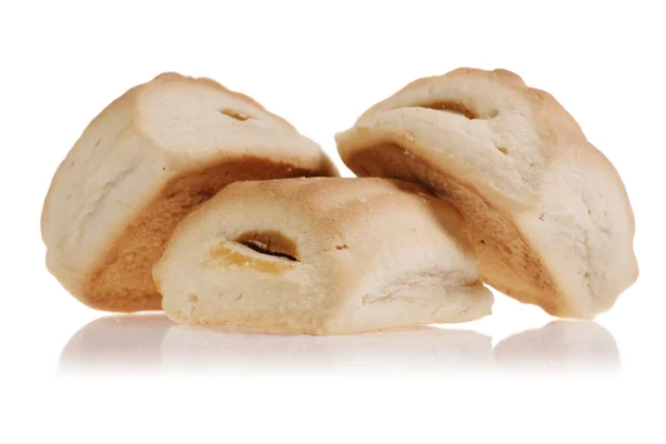Üç kurabiye kompozisyon — Stockfoto