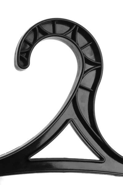 Black hanger closeup. — Stock Photo, Image
