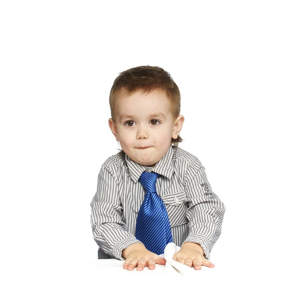Portrét malého chlapce — Stock fotografie