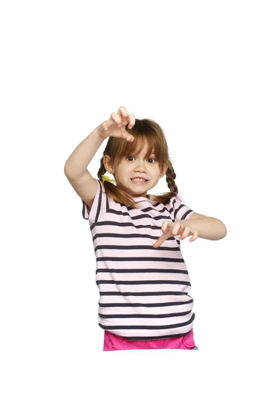 stock image Happy little girl