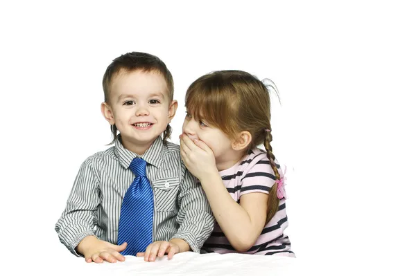 Hermano y hermana —  Fotos de Stock