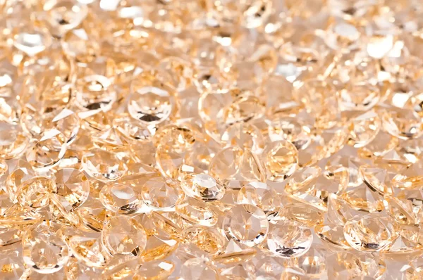 金色水晶 — 图库照片