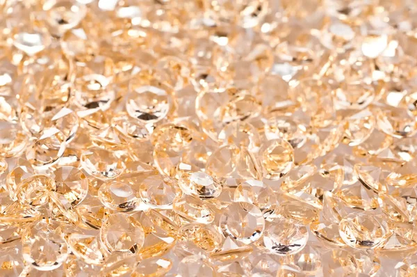 Golden crystal Royalty Free Stock Images